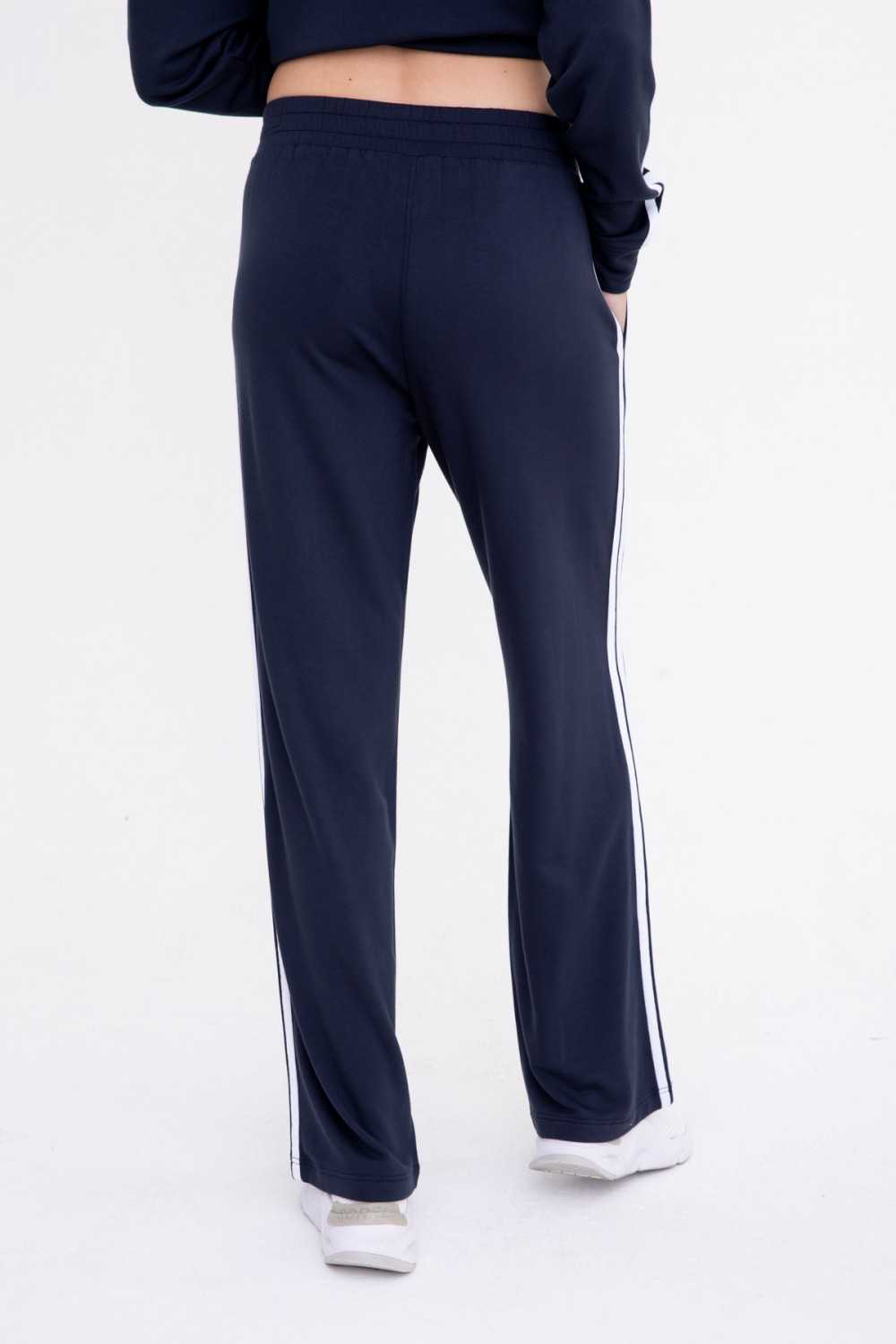 Side Stripe Wide Leg Lounge Pants