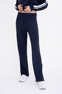 Side Stripe Wide Leg Lounge Pants