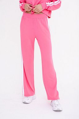 Side Stripe Wide Leg Lounge Pants