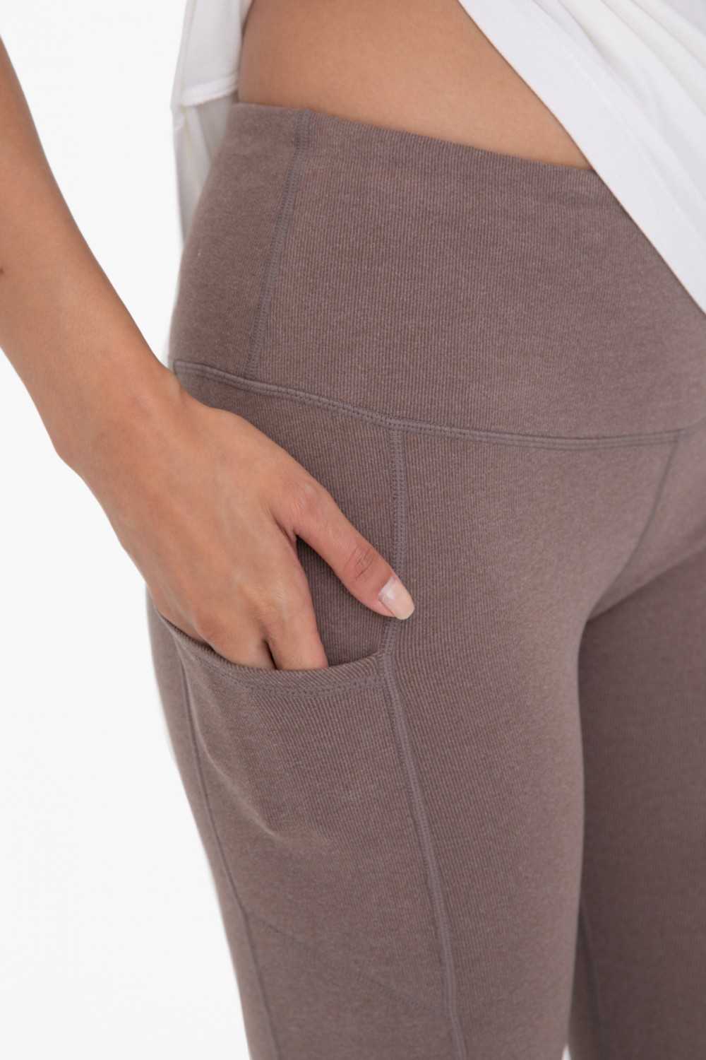 Emory Ribbed High-Rise Leggings