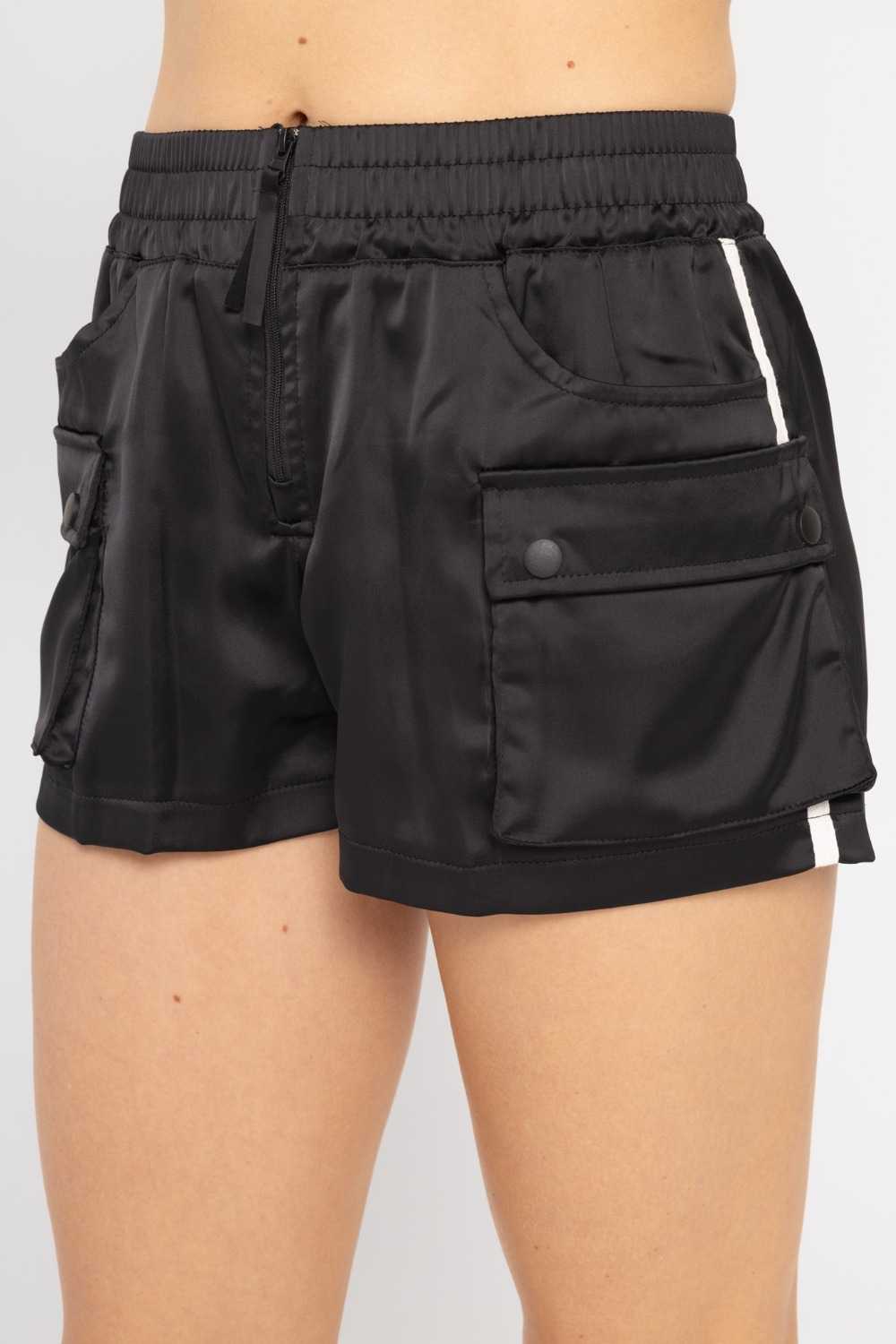 Smooth Stride Cargo Shorts Black