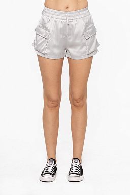 Smooth Stride Cargo Shorts Pale grey