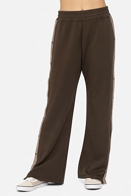 Snap & Go Scuba Pants Dark olive/warm grey