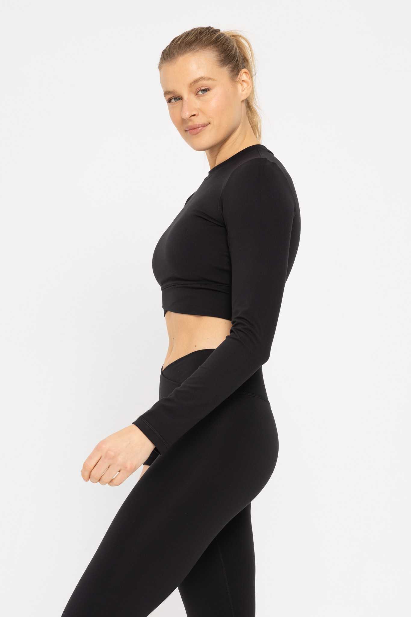 Venice Crossover Active Long Sleeve Black