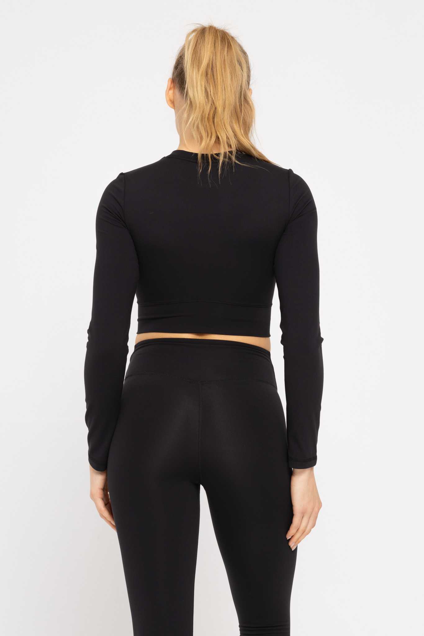 Venice Crossover Active Long Sleeve Black