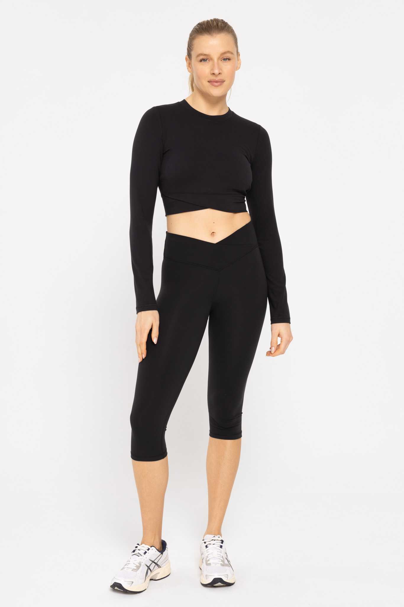 Venice Crossover Active Long Sleeve Black