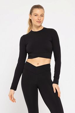 Venice Crossover Active Long Sleeve Black