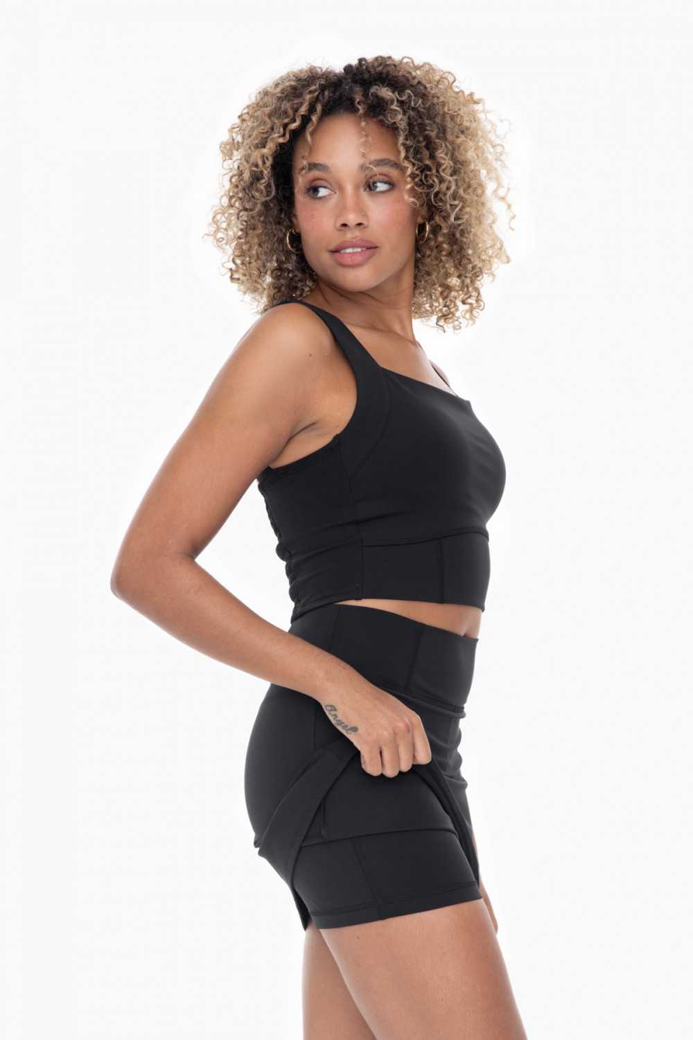 Venice Paneled Waist Active Top