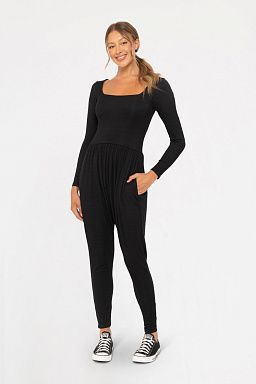 VersaStyle Reversible Jumpsuit Black