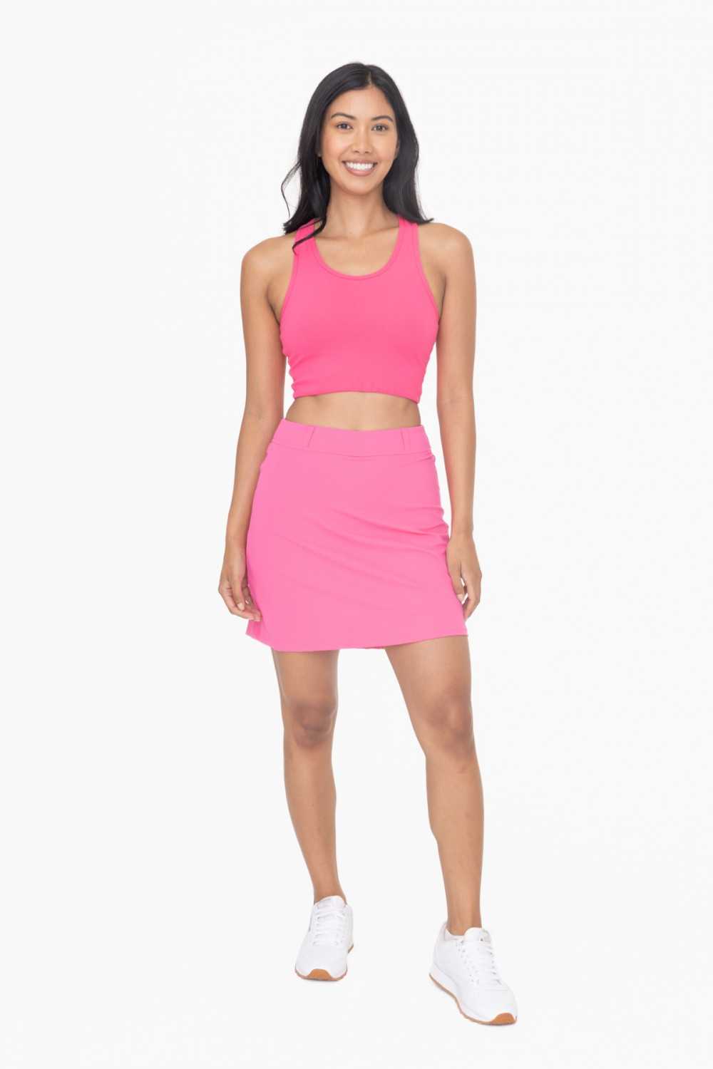 GREEN A-Line Skirt