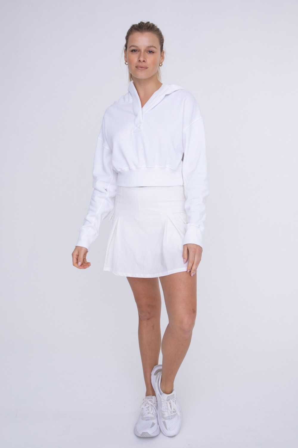 Pleated Active Cargo Skirt