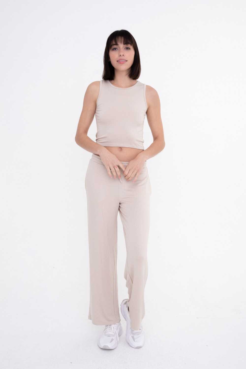 Mid-Rise Lounge Terry Pants