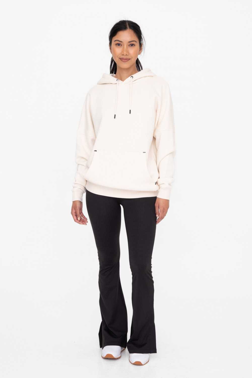 Longline Slim Fit Fleece Hoodie
