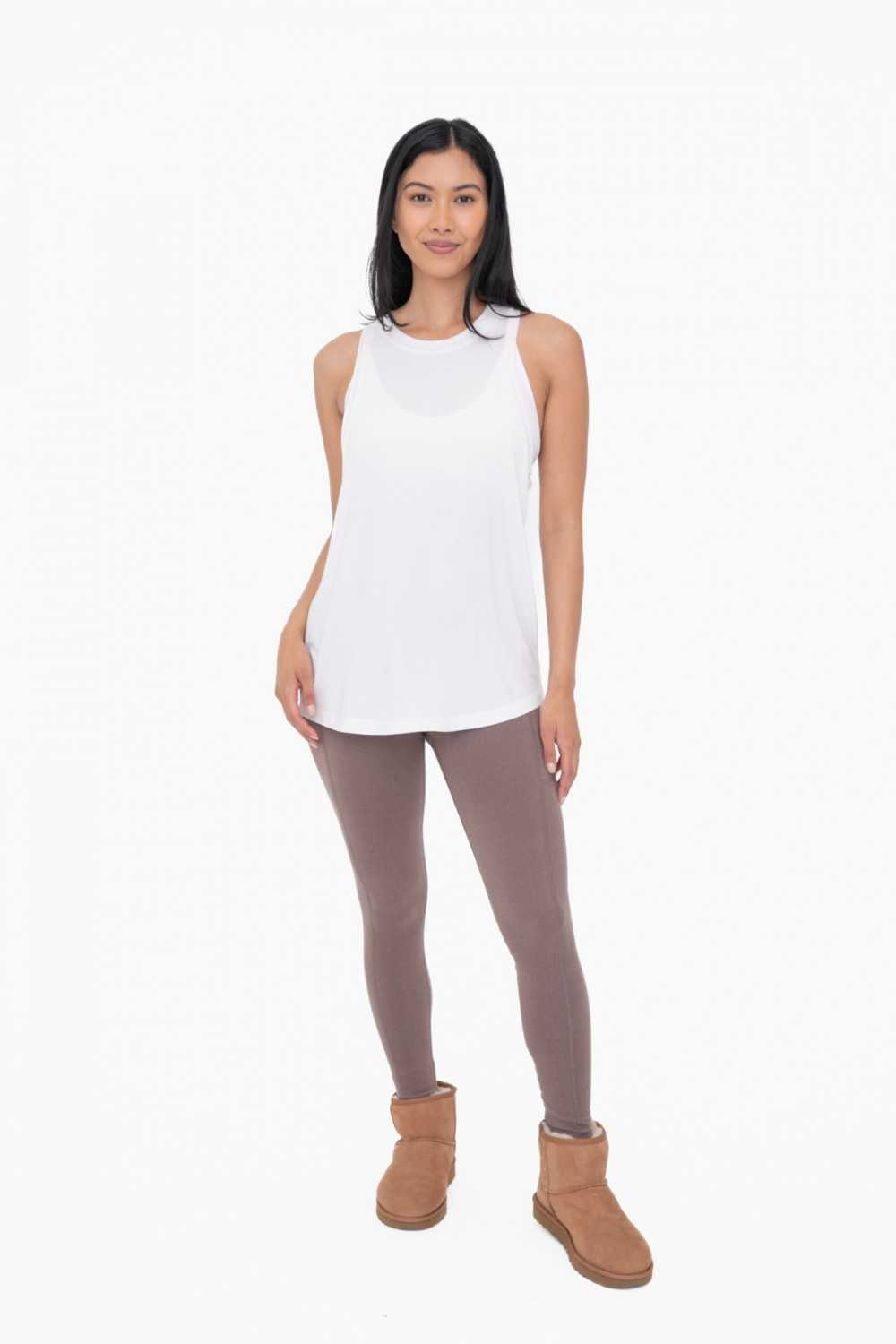 Emory Ribbed High-Rise Leggings