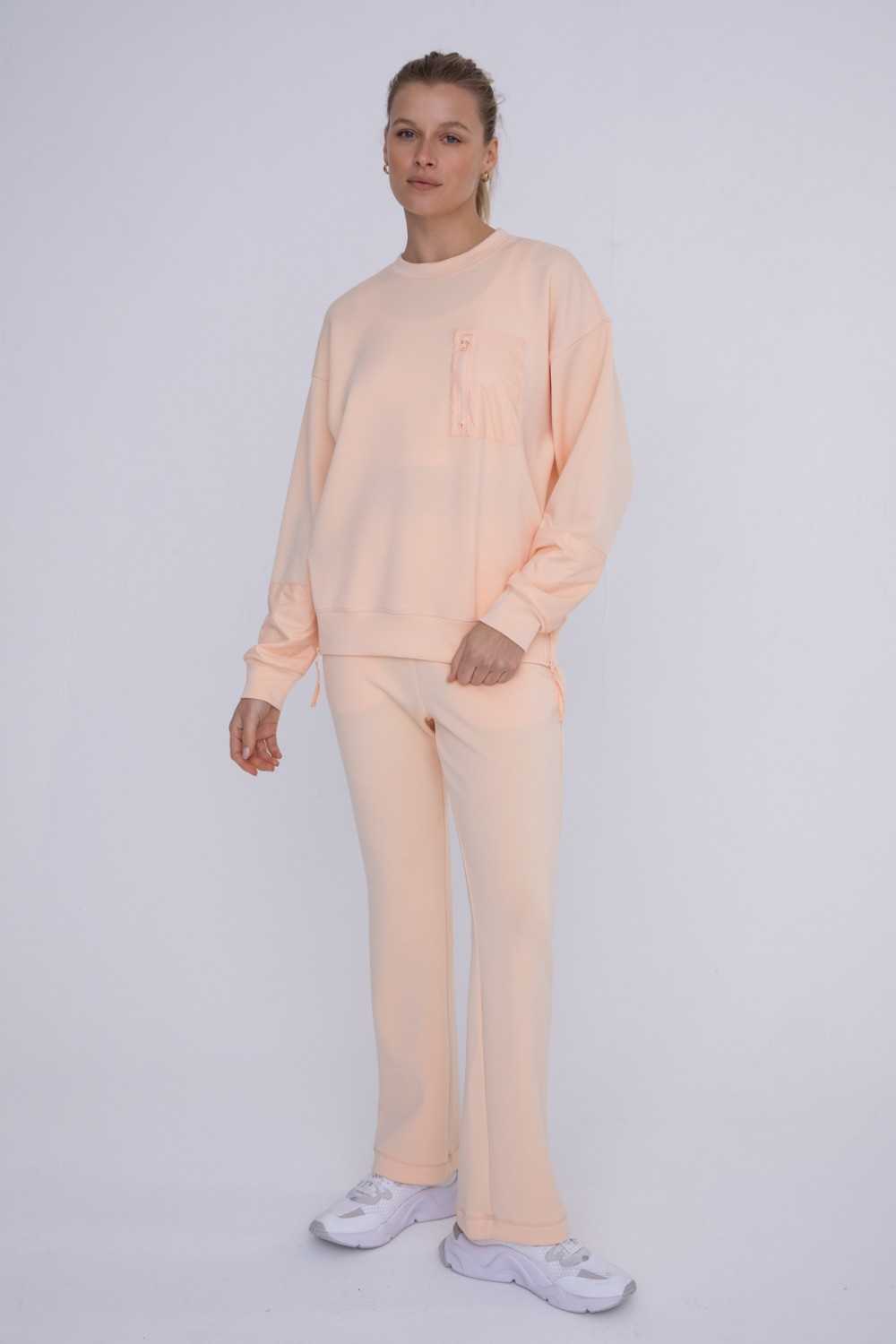 Modal Blend High-Waist Pants