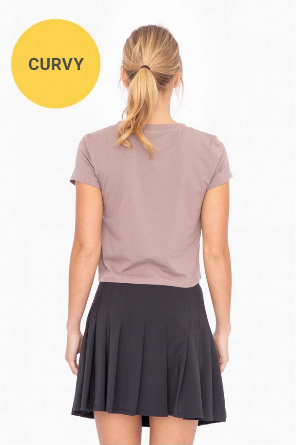 CURVY Essential Short Sleeve Tee