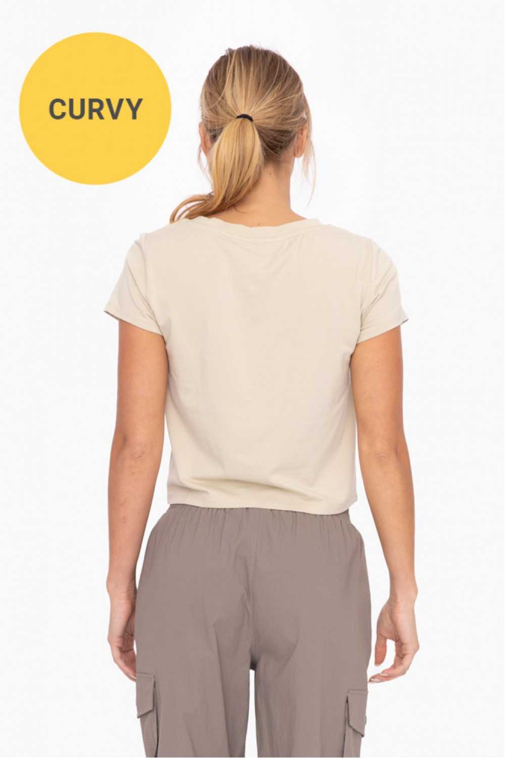 CURVY Essential Short Sleeve Tee